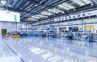 中国服务器领域首条高端装备智能生产线——浪潮智能工厂正式运行