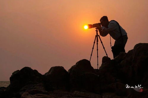 乐东摄影师镜头下的日落 师旗捕捉的绝美瞬间
