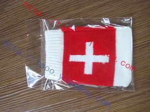 耀眼时尚国旗图案针织数码产品保护套 个性 可爱提花手机包 瑞士国旗图案提花手机袋